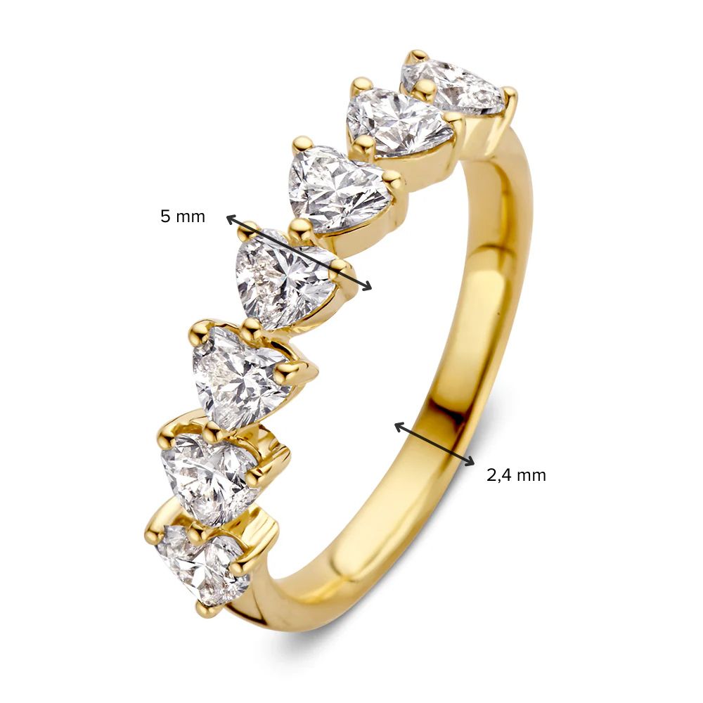Ring Bella 1,40 crt. geelgoud