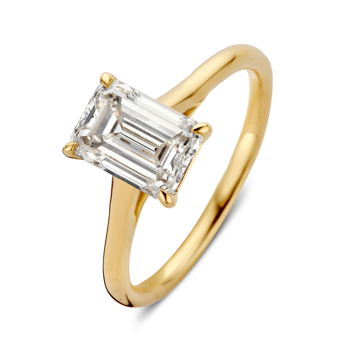 Ring Hazel 2,00 crt. geelgoud