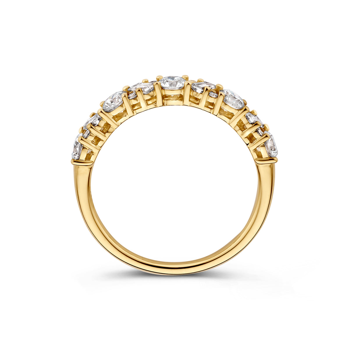Ring Julie 0,90 crt. geelgoud