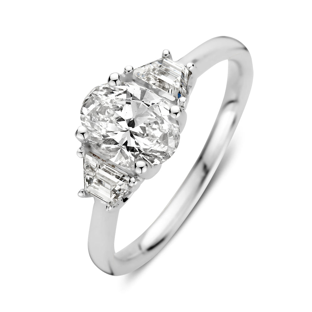 Ring Cato 1,40 crt. witgoud