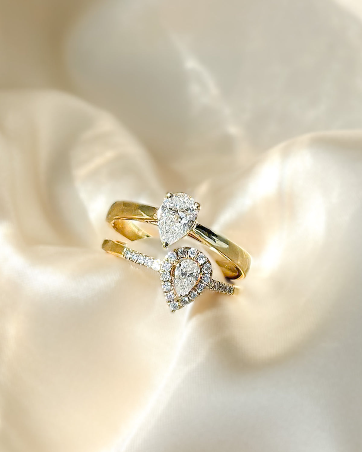 Ring Elin royal 0,30 crt. geelgoud