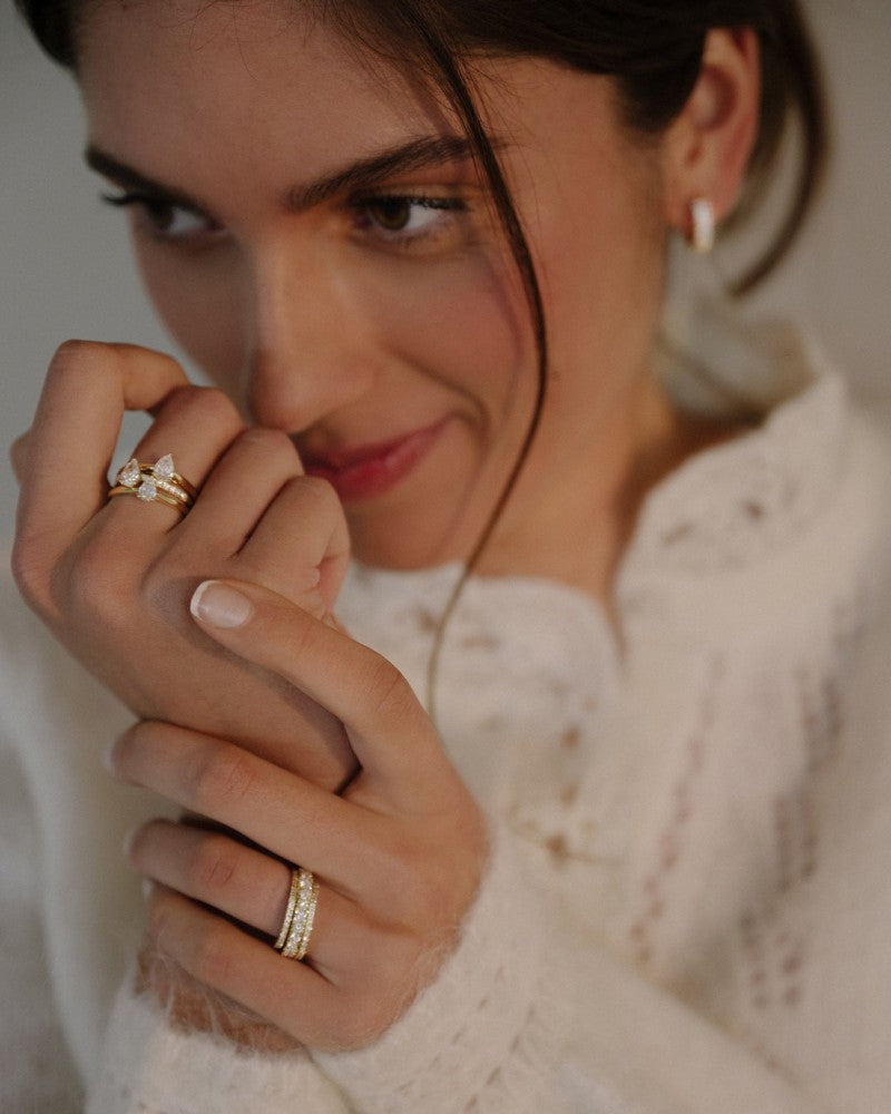 Ring Ava Royal 0,48 crt. geelgoud
