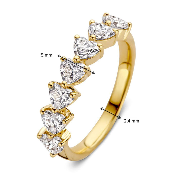 Ring Bella 1,40 crt. geelgoud