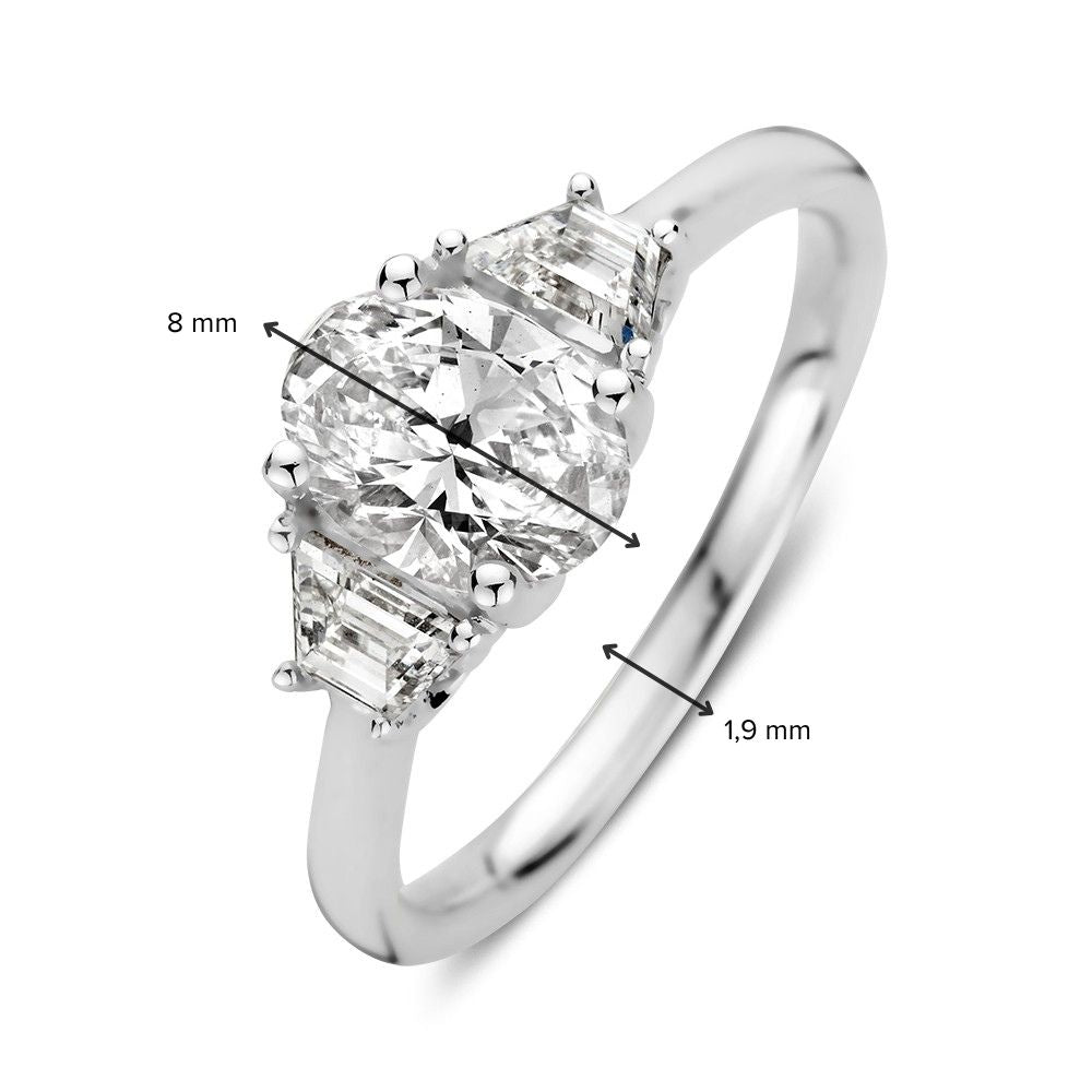 Ring Cato 1,40 crt. witgoud