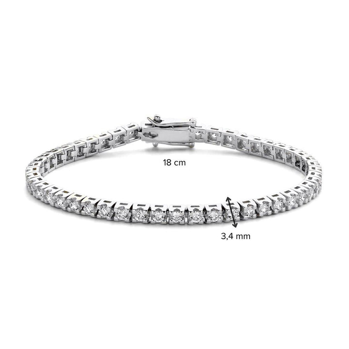 Armband Chloe 3,00 crt. witgoud