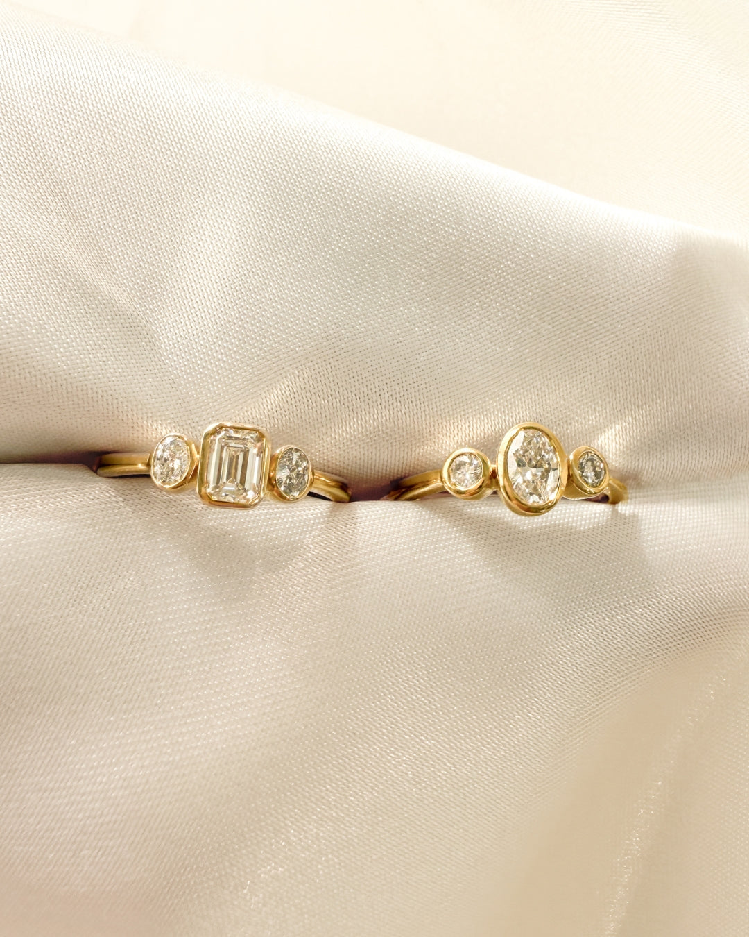 Ring Charlie 0,70 crt. geelgoud