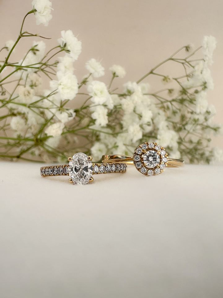 Ring Emma 0,50 crt. geelgoud