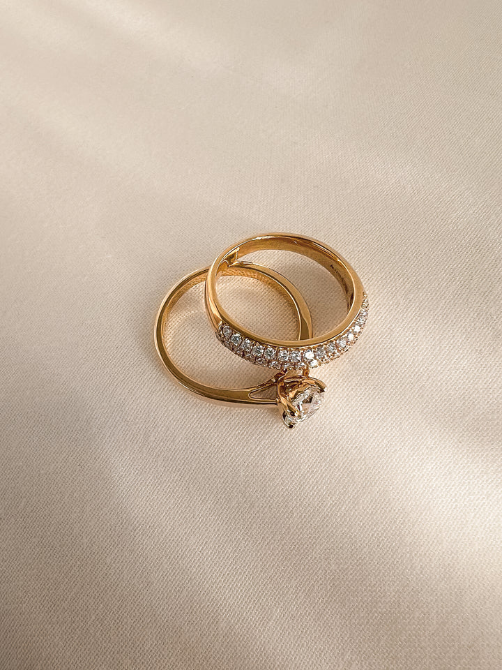 Ring Emilie 0,52 crt. geelgoud
