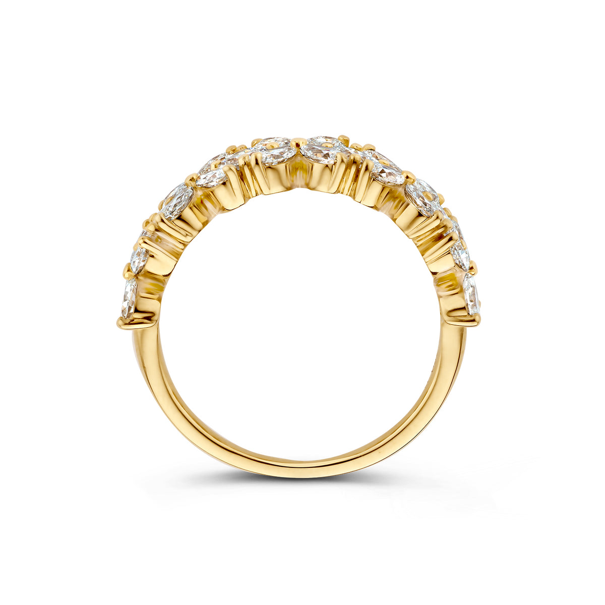 Ring Camille 2,04 crt. geelgoud