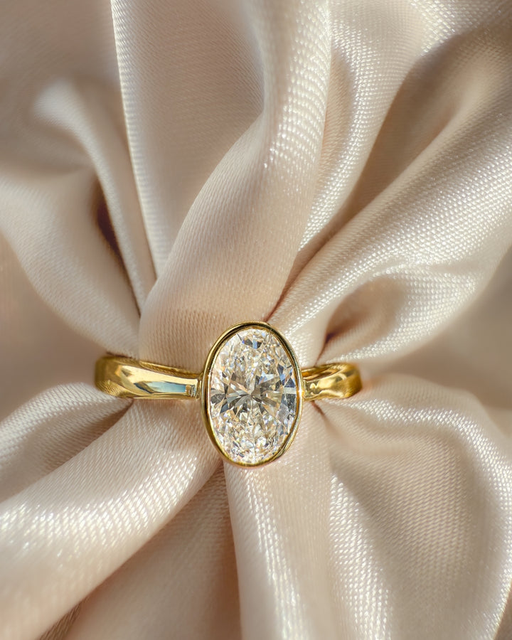 Ring Maja 0,75 crt. geelgoud