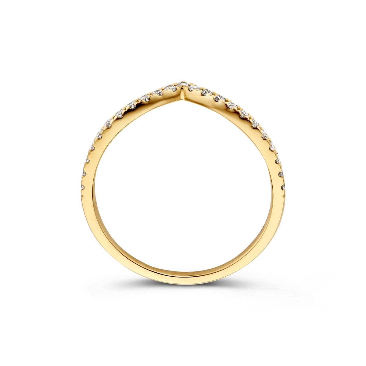 Ring Lottie 0,20 crt. geelgoud