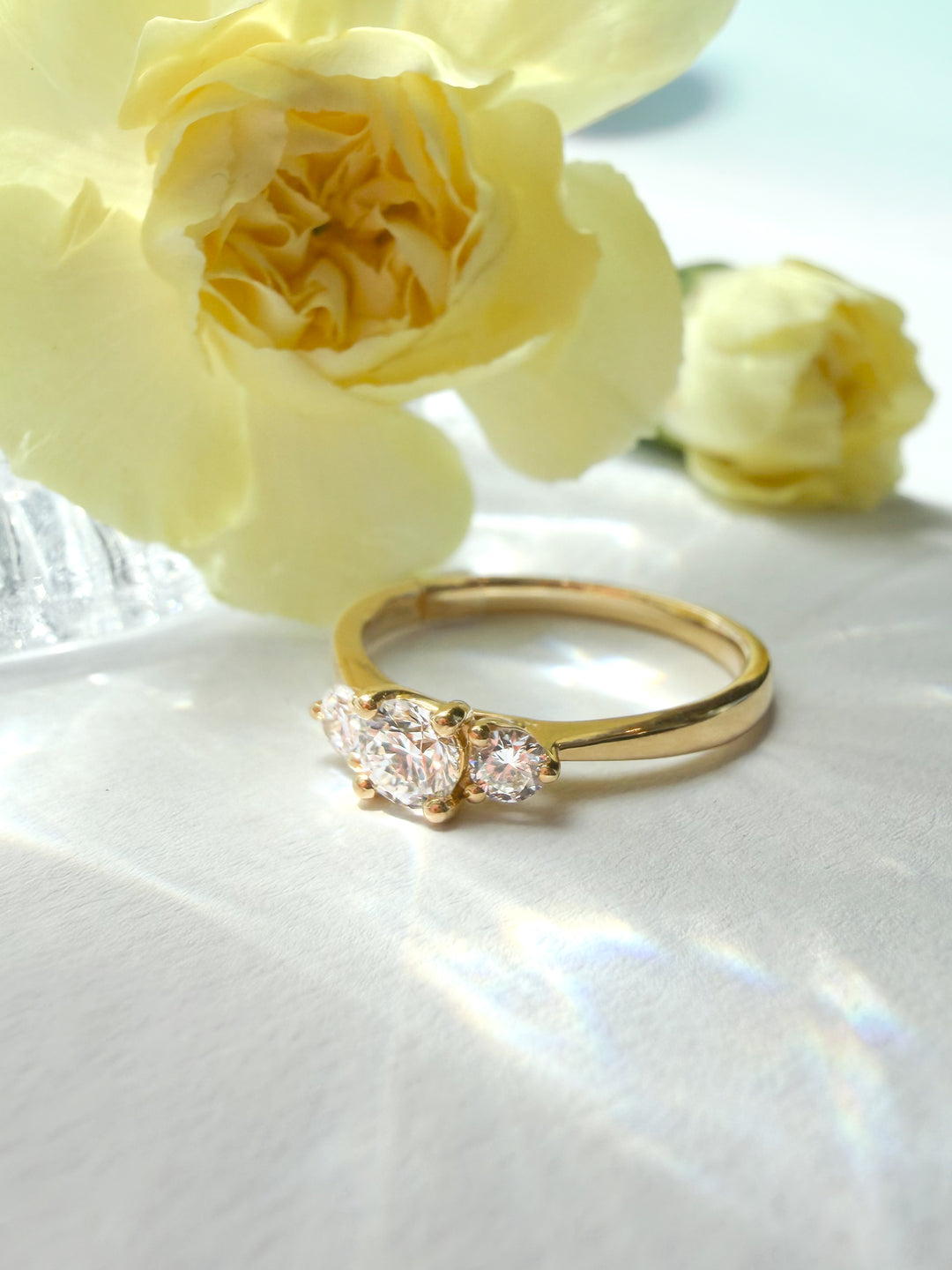 Ring Alix 0,37 crt. geelgoud