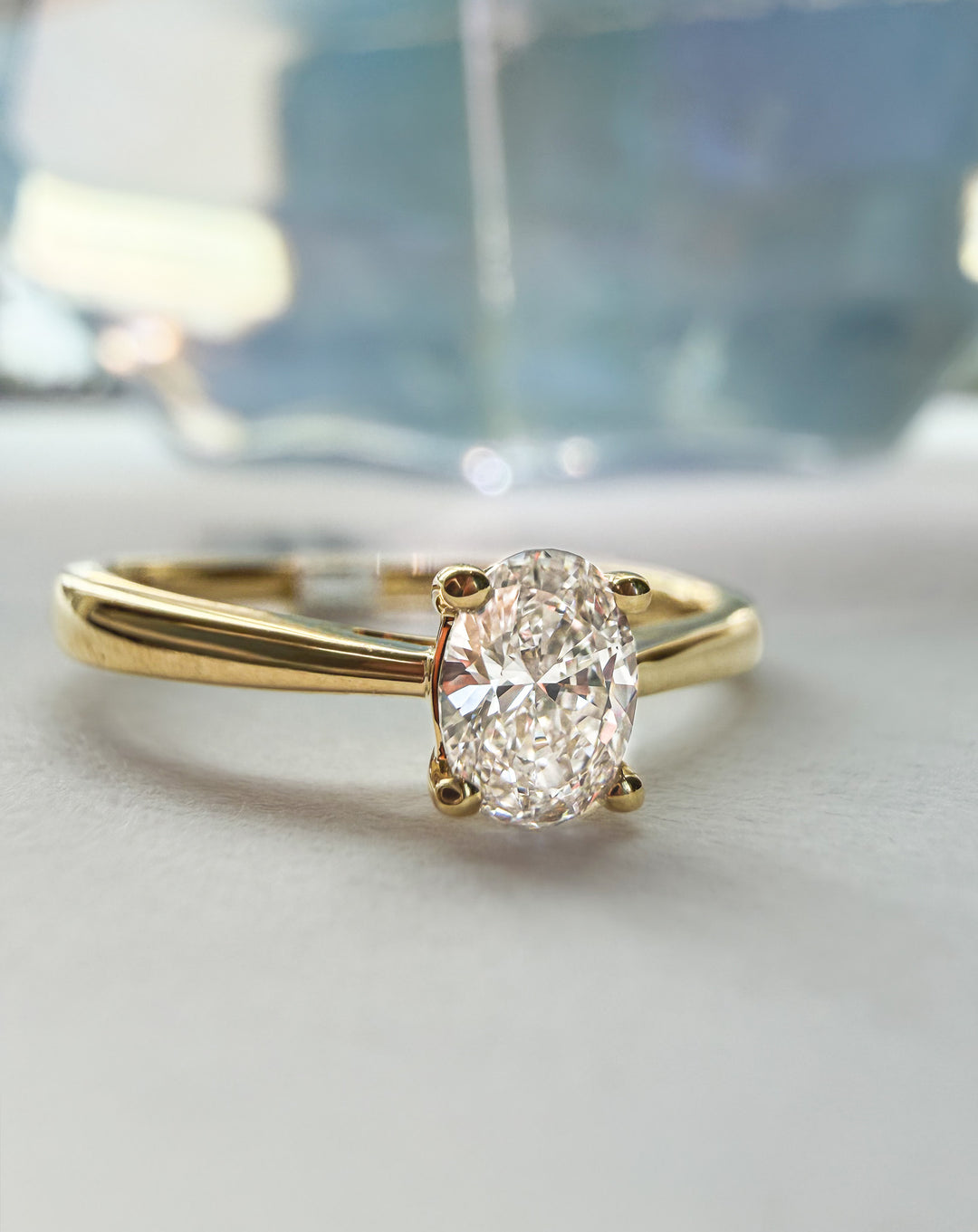 Ring Franky 0,50 crt. geelgoud