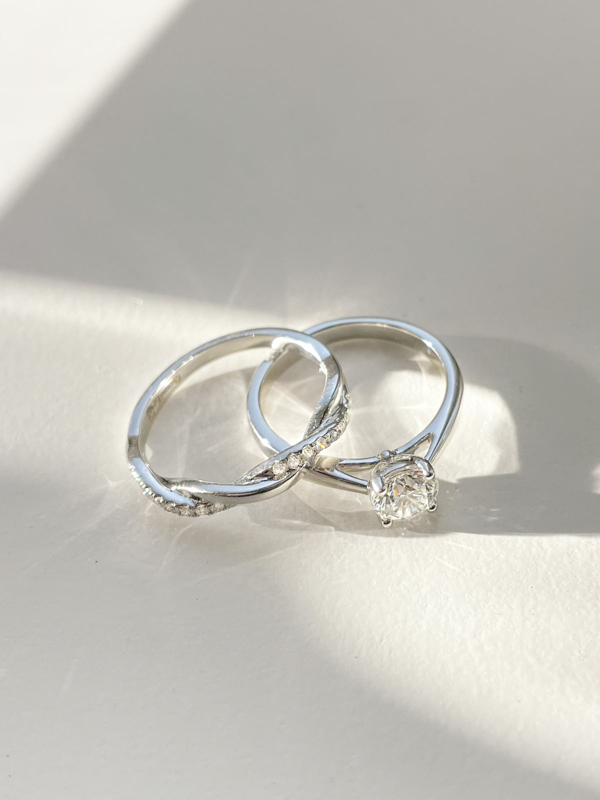 Ring Olivia 0,75 crt. witgoud