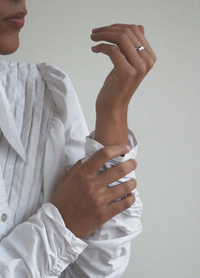 Aurore trouwring Jess geelgoud 5mm